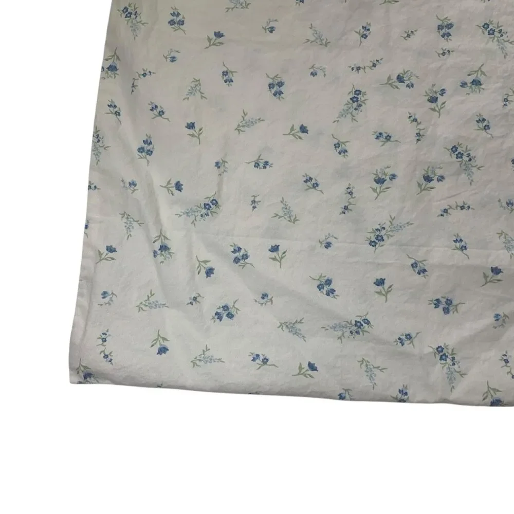 Lauren Ralph Lauren Linda Floral Blue Pattern Cottagecore Pillow Case 32x18